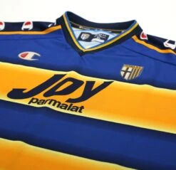 2001/02 Nakata #10 Parma Vintage Champion Home Football Shirt Jersey (XL)(2001 02 Nakata 10 Parma Vintage Champion Home Football Shirt Jersey Xl) 4 2001/02 Nakata #10 Parma Vintage Champion Home Football Shirt Jersey (XL)(2001 02 Nakata 10 Parma Vintage Champion Home Football Shirt Jersey Xl) -Football Shirt Collective 2001 02 nakata 10 parma vintage champion home football shirt jersey xl 58323064750327
