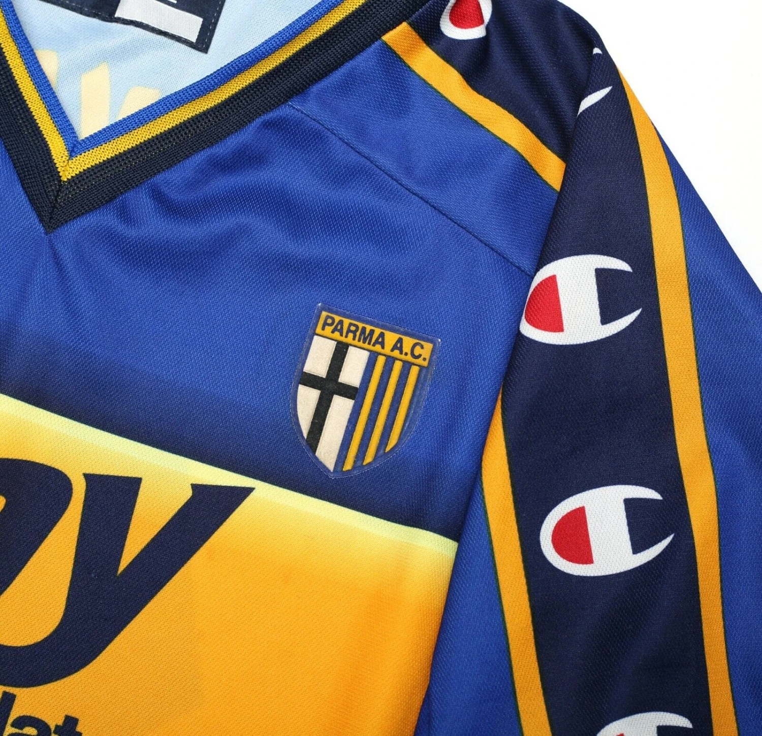 2001/02 Nakata #10 Parma Vintage Champion Home Football Shirt Jersey (XL)(2001 02 nakata 10 parma vintage champion home football shirt jersey xl) 2001/02 Nakata #10 Parma Vintage Champion Home Football Shirt Jersey (XL)(2001 02 Nakata 10 Parma Vintage Champion Home Football Shirt Jersey Xl) -Football Shirt Collective 2001 02 nakata 10 parma vintage champion home football shirt jersey xl 58323064815863