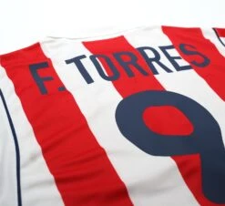 2001/02 TORRES #9 Atletico Madrid Vintage Nike Home Football Shirt Jersey (L)(2001 02 Torres 9 Atletico Madrid Vintage Nike Home Football Shirt Jersey L) -Football Shirt Collective 2001 02 torres 9 atletico madrid vintage nike home football shirt jersey l 39962875691255