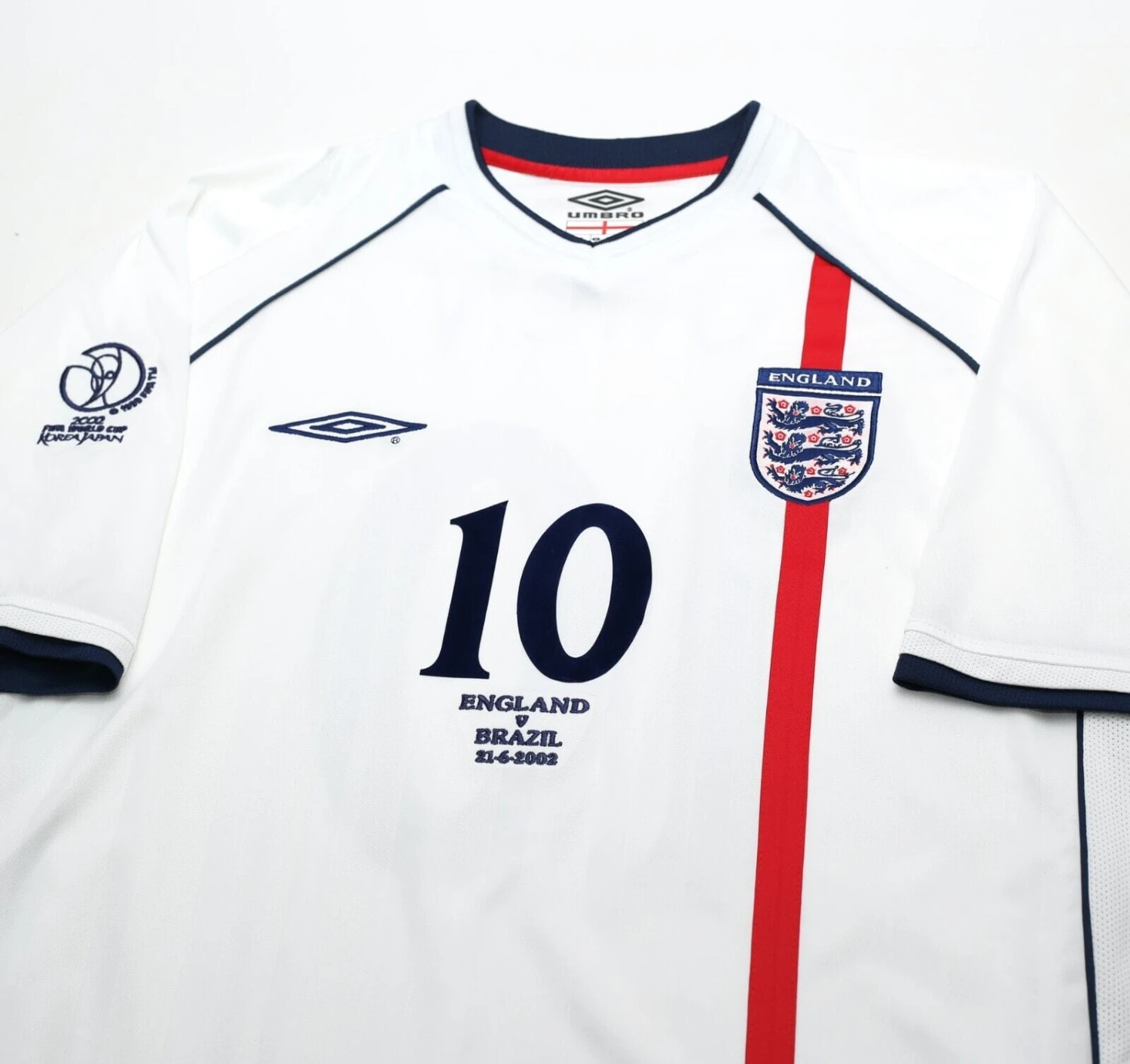 2001/03 OWEN #10 England Vintage Umbro Home Football Shirt (XL) WC 2002 BRAZIL(2001 03 owen 10 england vintage umbro home football shirt xl wc 2002 brazil) 2001/03 OWEN #10 England Vintage Umbro Home Football Shirt (XL) WC 2002 BRAZIL(2001 03 Owen 10 England Vintage Umbro Home Football Shirt Xl Wc 2002 Brazil) -Football Shirt Collective 2001 03 owen 10 england vintage umbro home football shirt xl wc 2002 brazil 42337391214839