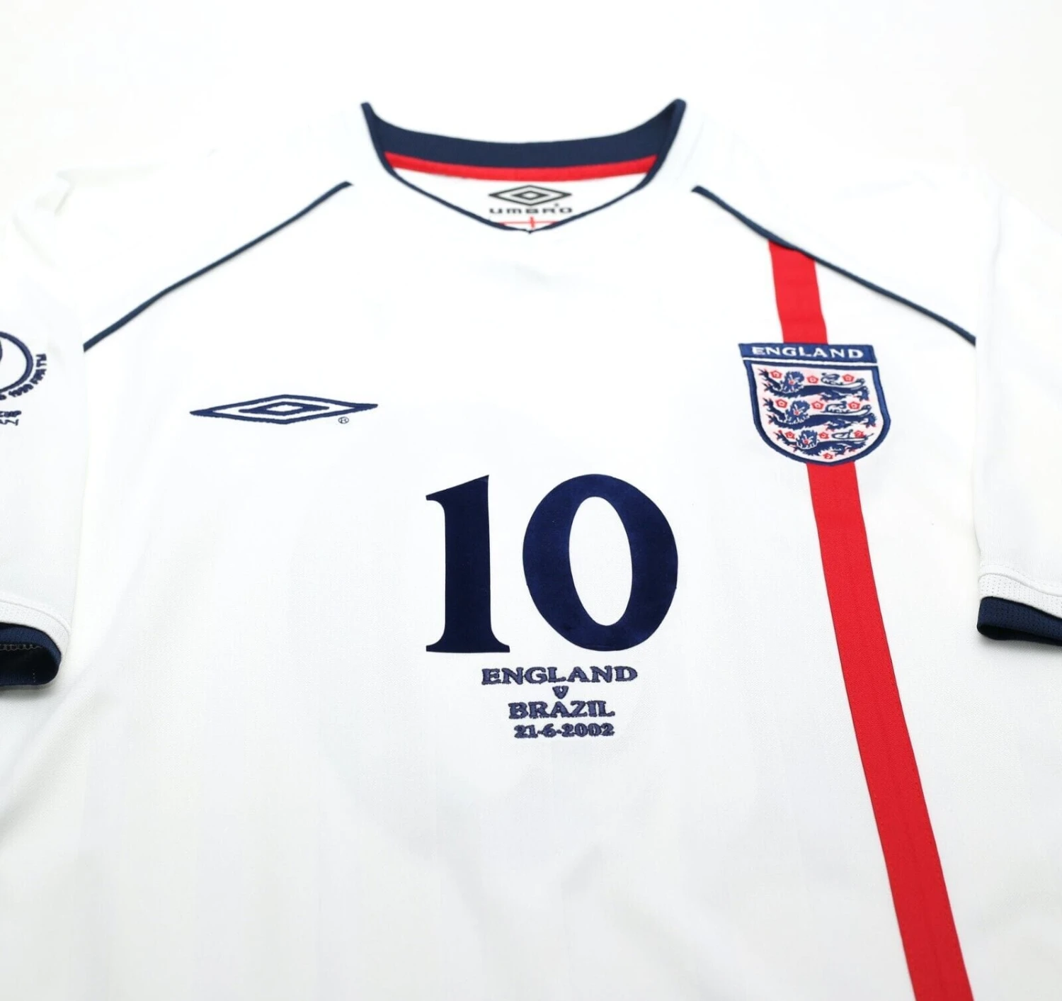 2001/03 OWEN #10 England Vintage Umbro Home Football Shirt (XL) WC 2002 BRAZIL(2001 03 owen 10 england vintage umbro home football shirt xl wc 2002 brazil) 2001/03 OWEN #10 England Vintage Umbro Home Football Shirt (XL) WC 2002 BRAZIL(2001 03 Owen 10 England Vintage Umbro Home Football Shirt Xl Wc 2002 Brazil) -Football Shirt Collective 2001 03 owen 10 england vintage umbro home football shirt xl wc 2002 brazil 42337391247607