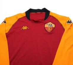2002/03 AS ROMA Vintage UCL Kappa LS Football Shirt Jersey (L/XL) Totti Era(2002 03 As Roma Vintage Ucl Kappa Ls Football Shirt Jersey L Xl Totti Era 1) 2 2002/03 AS ROMA Vintage UCL Kappa LS Football Shirt Jersey (L/XL) Totti Era(2002 03 As Roma Vintage Ucl Kappa Ls Football Shirt Jersey L Xl Totti Era 1) -Football Shirt Collective 2002 03 as roma vintage ucl kappa ls football shirt jersey l xl totti era 41547357094135