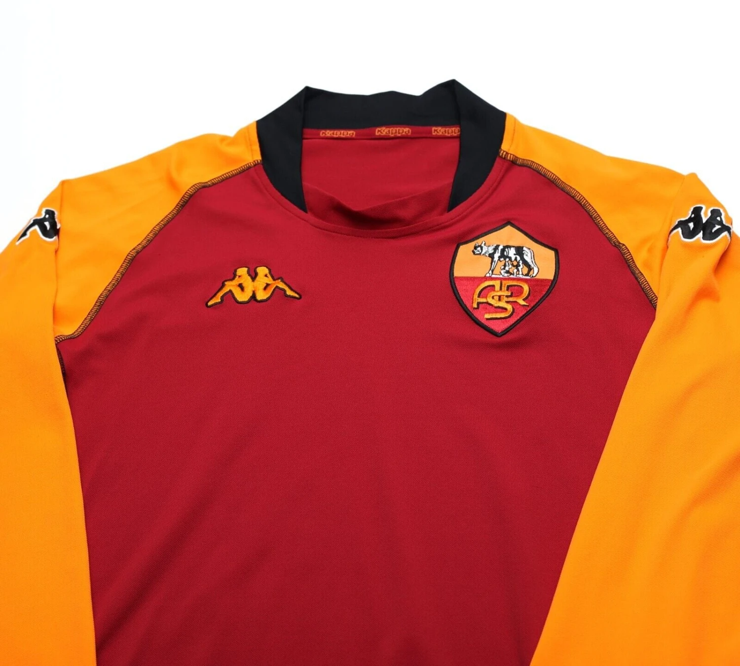 2002/03 AS ROMA Vintage UCL Kappa LS Football Shirt Jersey (L/XL) Totti Era(2002 03 as roma vintage ucl kappa ls football shirt jersey l xl totti era 1) 2002/03 AS ROMA Vintage UCL Kappa LS Football Shirt Jersey (L/XL) Totti Era(2002 03 As Roma Vintage Ucl Kappa Ls Football Shirt Jersey L Xl Totti Era 1) -Football Shirt Collective 2002 03 as roma vintage ucl kappa ls football shirt jersey l xl totti era 41547357094135