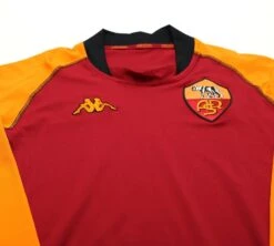 2002/03 AS ROMA Vintage UCL Kappa LS Football Shirt Jersey (L/XL) Totti Era(2002 03 As Roma Vintage Ucl Kappa Ls Football Shirt Jersey L Xl Totti Era 1) 3 2002/03 AS ROMA Vintage UCL Kappa LS Football Shirt Jersey (L/XL) Totti Era(2002 03 As Roma Vintage Ucl Kappa Ls Football Shirt Jersey L Xl Totti Era 1) -Football Shirt Collective 2002 03 as roma vintage ucl kappa ls football shirt jersey l xl totti era 41547357126903