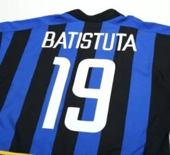 2002/03 BATISTUTA #19 Inter Milan Vintage Nike Home Football Shirt Jersey (L)(2002 03 Batistuta 19 Inter Milan Vintage Nike Home Football Shirt Jersey L) -Football Shirt Collective 2002 03 batistuta 19 inter milan vintage nike home football shirt jersey l 40009949118711