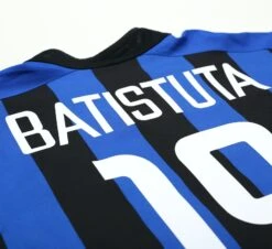 2002/03 BATISTUTA #19 Inter Milan Vintage Nike Home Football Shirt Jersey (L)(2002 03 Batistuta 19 Inter Milan Vintage Nike Home Football Shirt Jersey L) -Football Shirt Collective 2002 03 batistuta 19 inter milan vintage nike home football shirt jersey l 40009949184247