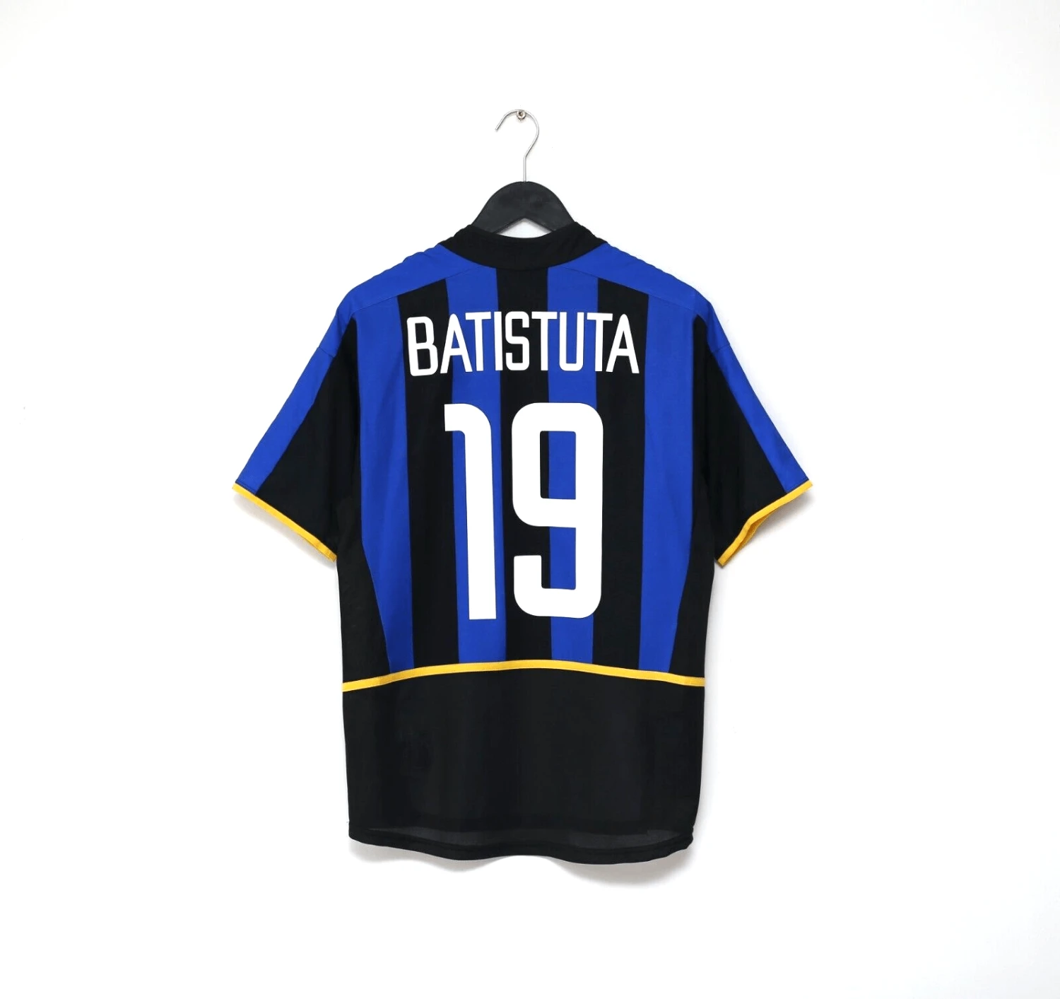 2002/03 BATISTUTA #19 Inter Milan Vintage Nike Home Football Shirt (S)(2002 03 batistuta 19 inter milan vintage nike home football shirt s) 2002/03 BATISTUTA #19 Inter Milan Vintage Nike Home Football Shirt (S)(2002 03 Batistuta 19 Inter Milan Vintage Nike Home Football Shirt S) -Football Shirt Collective 2002 03 batistuta 19 inter milan vintage nike home football shirt s 1145924004