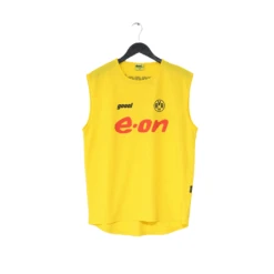 2002/03 BORUSSIA DORTMUND Vintage Goool Football Training Vest (XL)(2002 03 Borussia Dortmund Vintage Goool Football Training Vest Xl)