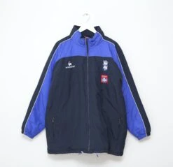 2002/03 BIRMINGHAM CITY Vintage LCS Football Bench Coat Jacket (L)(2002 03 Brimingham City Vintage Lcs Football Bench Coat Jacket L)