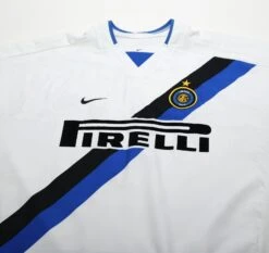 2002/03 ZANETTI #4 Inter Milan Vintage Nike Away Football Shirt (XL)(2002 03 Zanetti 4 Inter Milan Vintage Nike Away Football Shirt Xl) -Football Shirt Collective 2002 03 zanetti 4 inter milan vintage nike away football shirt xl 1131003090