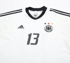 2002/04 BALLACK #13 Germany Vintage Adidas Home Football Shirt (XL) WC 2002(2002 04 Ballack 13 Germany Vintage Adidas Home Football Shirt Xl Wc 2002) -Football Shirt Collective 2002 04 ballack 13 germany vintage adidas home football shirt xl wc 2002 41662454661367