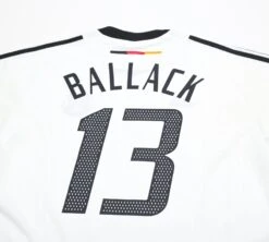 2002/04 BALLACK #13 Germany Vintage Adidas Home Football Shirt (XL) WC 2002(2002 04 Ballack 13 Germany Vintage Adidas Home Football Shirt Xl Wc 2002) -Football Shirt Collective 2002 04 ballack 13 germany vintage adidas home football shirt xl wc 2002 41662454726903