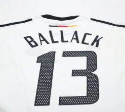 2002/04 BALLACK #13 Germany Vintage Adidas Home Football Shirt (XL) WC 2002(2002 04 Ballack 13 Germany Vintage Adidas Home Football Shirt Xl Wc 2002) -Football Shirt Collective 2002 04 ballack 13 germany vintage adidas home football shirt xl wc 2002 41662454759671