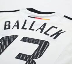 2002/04 BALLACK #13 Germany Vintage Adidas Home Football Shirt (XL) WC 2002(2002 04 Ballack 13 Germany Vintage Adidas Home Football Shirt Xl Wc 2002) -Football Shirt Collective 2002 04 ballack 13 germany vintage adidas home football shirt xl wc 2002 41662454792439