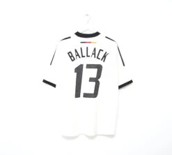2002/04 BALLACK #13 Germany Vintage Adidas Home Football Shirt (XL) WC 2002(2002 04 Ballack 13 Germany Vintage Adidas Home Football Shirt Xl Wc 2002)