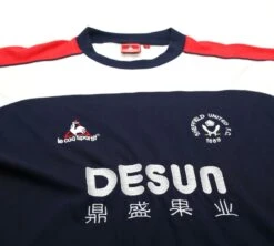 2002/04 SHEFFIELD UNITED Vintage Le Coq Sportif Football Cotton Tee Shirt (L)(2002 04 Sheffield United Vintage Le Coq Sportif Football Cotton Tee Shirt L) 3 2002/04 SHEFFIELD UNITED Vintage Le Coq Sportif Football Cotton Tee Shirt (L)(2002 04 Sheffield United Vintage Le Coq Sportif Football Cotton Tee Shirt L) -Football Shirt Collective 2002 04 sheffield united vintage le coq sportif football cotton tee shirt l 41841933189367