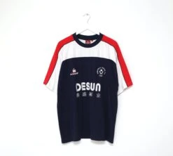 2002/04 SHEFFIELD UNITED Vintage Le Coq Sportif Football Cotton Tee Shirt (L)(2002 04 Sheffield United Vintage Le Coq Sportif Football Cotton Tee Shirt L)