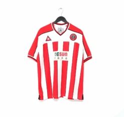 2002/04 Sheffield United Vintage Le Coq Sportif Football Shirt (XL)(2002 04 Sheffield United Vintage Le Coq Sportif Football Shirt Xl)