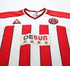 2002/04 Sheffield United Vintage Le Coq Sportif Football Shirt (XL)(2002 04 Sheffield United Vintage Le Coq Sportif Football Shirt Xl) -Football Shirt Collective 2002 04 sheffield united vintage le coq sportif football shirt xl 72145797546358
