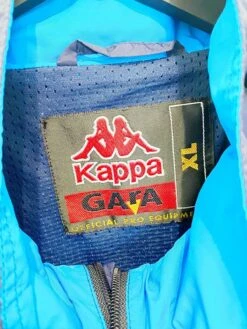 2002 ITALY Vintage Kappa Football Rain Jacket (XL) Maldini Totti Del Piero Era(2002 Italy Vintage Kappa Football Rain Jacket Xl Maldini Totti Del Piero Era) -Football Shirt Collective 2002 italy vintage kappa football rain jacket xl maldini totti del piero era 39813151195383