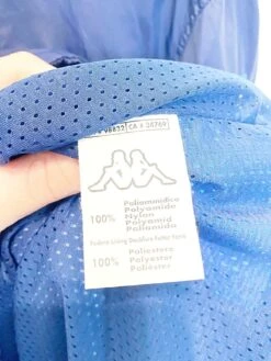 2002 ITALY Vintage Kappa Football Rain Jacket (XL) Maldini Totti Del Piero Era(2002 Italy Vintage Kappa Football Rain Jacket Xl Maldini Totti Del Piero Era) -Football Shirt Collective 2002 italy vintage kappa football rain jacket xl maldini totti del piero era 39813151228151