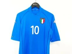 2002 TOTTI #10 Italy Vintage Kappa Home Football Shirt Jersey (M/L) AS Roma(2002 Totti 10 Italy Vintage Kappa Home Football Shirt Jersey M L As Roma) -Football Shirt Collective 2002 totti 10 italy vintage kappa home football shirt jersey m l as roma 36698014449911
