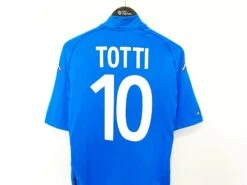 2002 TOTTI #10 Italy Vintage Kappa Home Football Shirt Jersey (M/L) AS Roma(2002 Totti 10 Italy Vintage Kappa Home Football Shirt Jersey M L As Roma) -Football Shirt Collective 2002 totti 10 italy vintage kappa home football shirt jersey m l as roma 36698153910519
