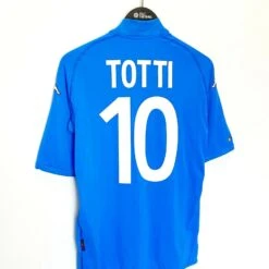 2002 TOTTI #10 Italy Vintage Kappa Home Football Shirt Jersey (M/L) AS Roma(2002 Totti 10 Italy Vintage Kappa Home Football Shirt Jersey M L As Roma) -Football Shirt Collective 2002 totti 10 italy vintage kappa home football shirt jersey m l as roma 36698154238199