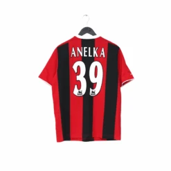 2003/04 ANELKA #39 Manchester City Vintage Reebok Away Football Shirt (M)(2003 04 Anelka 39 Manchester City Vintage Reebok Away Football Shirt M)