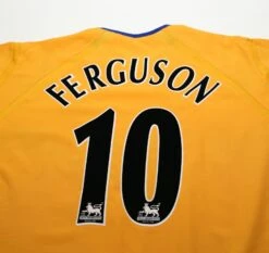 2003/04 FERGUSON #10 Everton Vintage PUMA Away Football Shirt (XL)(2003 04 Ferguson 10 Everton Vintage Puma Away Football Shirt Xl) -Football Shirt Collective 2003 04 ferguson 10 everton vintage puma away football shirt xl 42717065740535