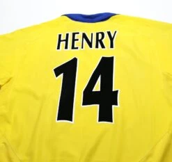 2003/04 HENRY #14 Arsenal Vintage Nike Away Football Shirt (L)(2003 04 Henry 14 Arsenal Vintage Nike Away Football Shirt L) 6 2003/04 HENRY #14 Arsenal Vintage Nike Away Football Shirt (L)(2003 04 Henry 14 Arsenal Vintage Nike Away Football Shirt L) -Football Shirt Collective 2003 04 henry 14 arsenal vintage nike away football shirt l 1181567108