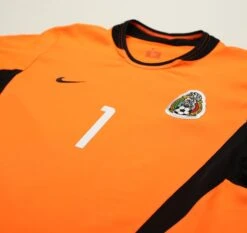 2003/04 O. SANCHEZ #1 Mexico Vintage Nike GK Football Shirt (M)(2003 04 O Sanchez 1 Mexico Vintage Nike Gk Football Shirt M) -Football Shirt Collective 2003 04 o sanchez 1 mexico vintage nike gk football shirt m 1154840627