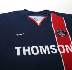 2003/04 PSG Nike Home Football Shirt (L)(2013 14 Psg Away Football Shirt Verrati 24 M) -Football Shirt Collective 2003 04 psg home football shirt l 40914159567095