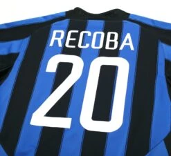 2003/04 RECOBA #20 Inter Milan Vintage Nike Home Football Shirt Jersey (L)(2003 04 Recoba 20 Inter Milan Vintage Nike Home Football Shirt Jersey L) -Football Shirt Collective 2003 04 recoba 20 inter milan vintage nike home football shirt jersey l 40009945252087