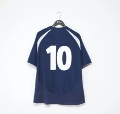 2003/05 McFADDEN #10 Scotland Vintage Diadora Home Football Shirt (XL) Everton(2003 05 Mcfadden 10 Scotland Vintage Diadora Home Football Shirt Xl Everton)