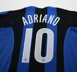 2004/05 ADRIANO #10 Inter Milan Vintage Nike Home Football Shirt (M)(2004 05 Adriano 10 Inter Milan Vintage Nike Home Football Shirt M) -Football Shirt Collective 2004 05 adriano 10 inter milan vintage nike home football shirt m 42850521841911