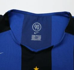 2004/05 ADRIANO #10 Inter Milan Vintage Nike Home Football Shirt (M)(2004 05 Adriano 10 Inter Milan Vintage Nike Home Football Shirt M) -Football Shirt Collective 2004 05 adriano 10 inter milan vintage nike home football shirt m 42850522005751