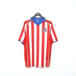 2004/05 ATLETICO MADRID Vintage Nike Home Football Shirt Jersey (XL)(2004 05 Atletico Madrid Vintage Nike Home Football Shirt Jersey Xl)