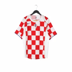 2004/05 CROATIA Vintage Nike Home Football Shirt (M) EURO 2004(2004 05 Croatia Vintage Nike Home Football Shirt M Euro 2004)