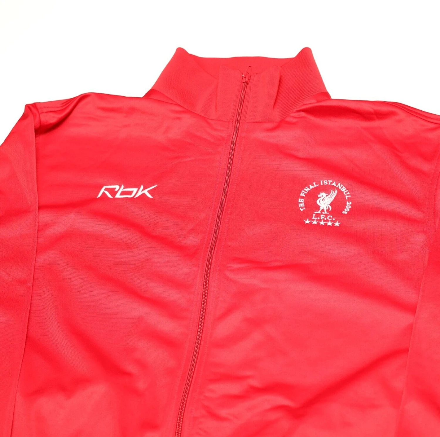 2004/05 LIVERPOOL Vintage Reebok UCL Final Football Jacket Track Top (XL)(2004 05 liverpool vintage reebok ucl final football jacket track top xl) 2004/05 LIVERPOOL Vintage Reebok UCL Final Football Jacket Track Top (XL)(2004 05 Liverpool Vintage Reebok Ucl Final Football Jacket Track Top Xl) -Football Shirt Collective 2004 05 liverpool vintage reebok ucl final football jacket track top xl 39812989321463