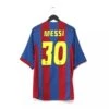 2004/05 Messi #30 Barcelona Vintage Nike Home Football Shirt (XXL)(2004 05 Messi 30 Barcelona Vintage Nike Home Football Shirt Xxl 1)