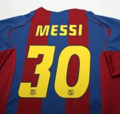 2004/05 Messi #30 Barcelona Vintage Nike Home Football Shirt (XXL)(2004 05 Messi 30 Barcelona Vintage Nike Home Football Shirt Xxl 1) 6 2004/05 Messi #30 Barcelona Vintage Nike Home Football Shirt (XXL)(2004 05 Messi 30 Barcelona Vintage Nike Home Football Shirt Xxl 1) -Football Shirt Collective 2004 05 messi 30 barcelona vintage nike home football shirt xxl 72354220671350