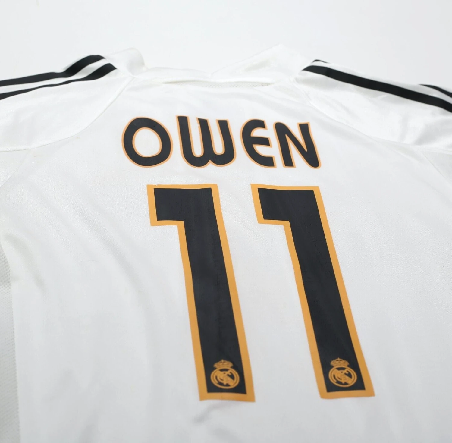 2004/05 OWEN #11 Real Madrid Vintage adidas MATCH ISSUE Home Football Shirt (L)(2004 05 owen 11 real madrid vintage adidas match issue home football shirt l) 2004/05 OWEN #11 Real Madrid Vintage Adidas MATCH ISSUE Home Football Shirt (L)(2004 05 Owen 11 Real Madrid Vintage Adidas Match Issue Home Football Shirt L) -Football Shirt Collective 2004 05 owen 11 real madrid vintage adidas match issue home football shirt l 40460250743031