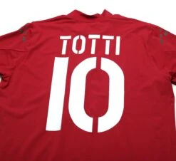 2004/05 TOTTI #10 AS Roma Vintage Diadora Football Shirt (M)(2009 10 As Roma Vintage Kappa Football Track Top Jacket S Totti) -Football Shirt Collective 2004 05 totti 10 as roma vintage diadora football shirt m 41415238648055