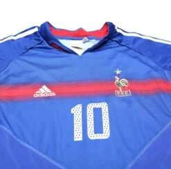 2004/06 ZIDANE #10 France Vintage Adidas Home Football Shirt (XL) Euro 2004(2004 06 Zidane 10 France Vintage Adidas Home Football Shirt Xl Euro 2004) 3 2004/06 ZIDANE #10 France Vintage Adidas Home Football Shirt (XL) Euro 2004(2004 06 Zidane 10 France Vintage Adidas Home Football Shirt Xl Euro 2004) -Football Shirt Collective 2004 06 zidane 10 france vintage adidas home football shirt xl euro 2004 39812973691127
