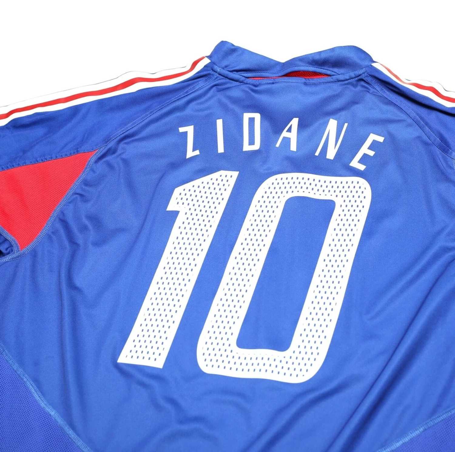 2004/06 ZIDANE #10 France Vintage adidas Home Football Shirt (XL) Euro 2004(2004 06 zidane 10 france vintage adidas home football shirt xl euro 2004) 2004/06 ZIDANE #10 France Vintage Adidas Home Football Shirt (XL) Euro 2004(2004 06 Zidane 10 France Vintage Adidas Home Football Shirt Xl Euro 2004) -Football Shirt Collective 2004 06 zidane 10 france vintage adidas home football shirt xl euro 2004 39812973723895