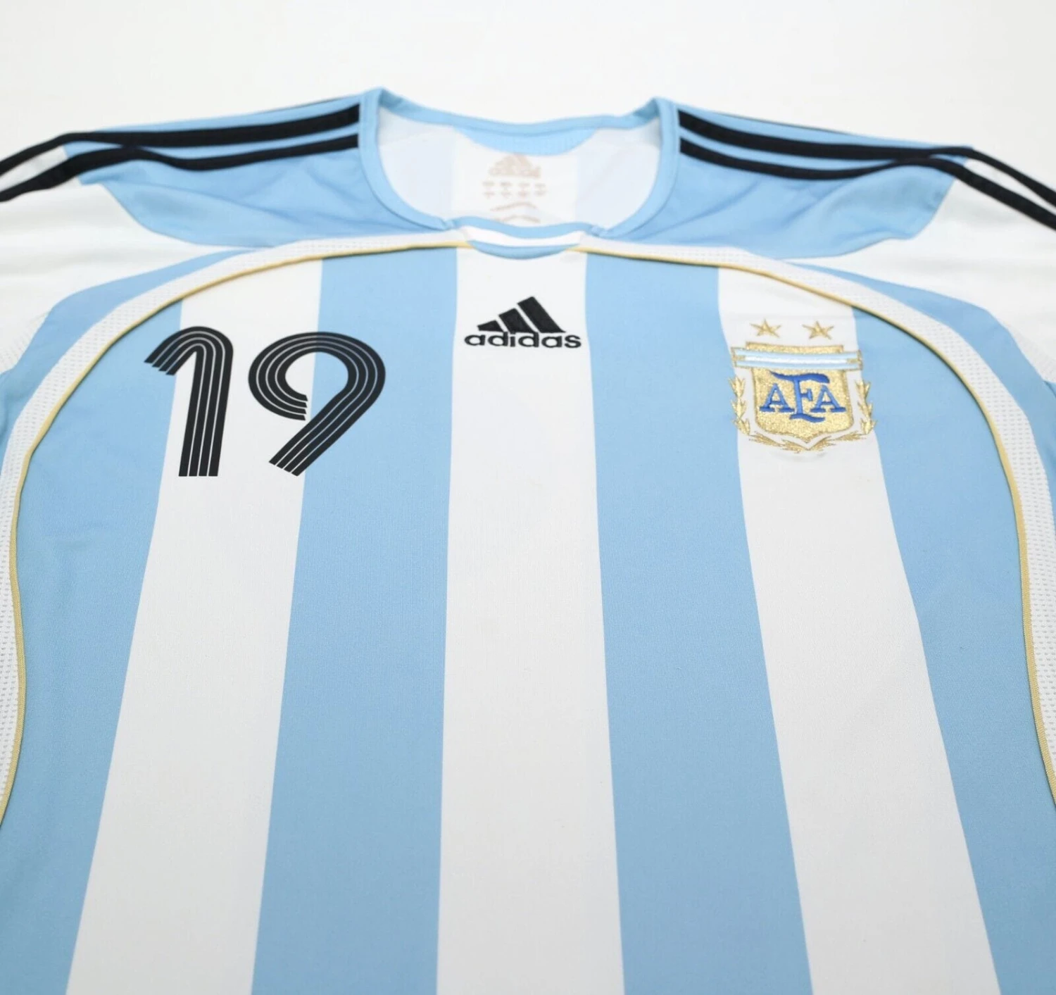2005/07 MESSI #19 Argentina Vintage adidas Home Football Shirt (L) WC 2006(2005 07 messi 19 argentina vintage adidas home football shirt l wc 2006) 2005/07 MESSI #19 Argentina Vintage Adidas Home Football Shirt (L) WC 2006(2005 07 Messi 19 Argentina Vintage Adidas Home Football Shirt L Wc 2006) -Football Shirt Collective 2005 07 messi 19 argentina vintage adidas home football shirt l wc 2006 42850568798455