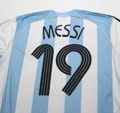 2005/07 MESSI #19 Argentina Vintage Adidas Home Football Shirt (L) WC 2006(2005 07 Messi 19 Argentina Vintage Adidas Home Football Shirt L Wc 2006) 6 2005/07 MESSI #19 Argentina Vintage Adidas Home Football Shirt (L) WC 2006(2005 07 Messi 19 Argentina Vintage Adidas Home Football Shirt L Wc 2006) -Football Shirt Collective 2005 07 messi 19 argentina vintage adidas home football shirt l wc 2006 42850568896759