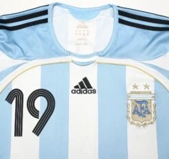 2005/07 MESSI #19 Argentina Vintage Adidas Home Football Shirt (L) WC 2006(2005 07 Messi 19 Argentina Vintage Adidas Home Football Shirt L Wc 2006) 12 2005/07 MESSI #19 Argentina Vintage Adidas Home Football Shirt (L) WC 2006(2005 07 Messi 19 Argentina Vintage Adidas Home Football Shirt L Wc 2006) -Football Shirt Collective 2005 07 messi 19 argentina vintage adidas home football shirt l wc 2006 42850569126135