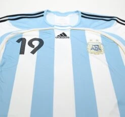 2005/07 MESSI #19 Argentina Vintage Adidas Home Football Shirt (XL) WC 2006(2005 07 Messi 19 Argentina Vintage Adidas Home Football Shirt L Wc 2007) 3 2005/07 MESSI #19 Argentina Vintage Adidas Home Football Shirt (XL) WC 2006(2005 07 Messi 19 Argentina Vintage Adidas Home Football Shirt L Wc 2007) -Football Shirt Collective 2005 07 messi 19 argentina vintage adidas home football shirt xl wc 2006 42850534129911